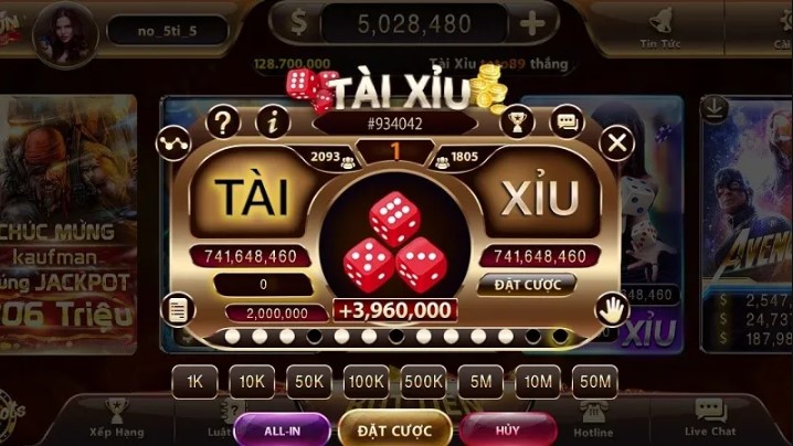 làm giàu từ tài xỉu online